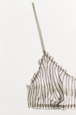 SUJETADOR VISCOSA 100% ESTAMPADO RAYAS / rayas - Zara фото 6