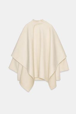 WOOL BLEND CAPE COAT ZW COLLECTION - Zara фото 6