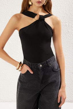 TRENDYOLMILLA Siyah Aksesuar Detayl? C?tc?t? Orme Body TPRSS25BD00002  фото 3