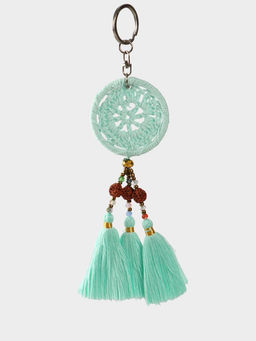 Брелок «Ловец снов», 19 см, голубой