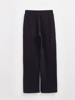 CONTE Брюки из футера с рельефными швами и разрезами LBK 2595 black - Conte elegant фото 2