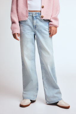 Baggy Fit Bootcut Leg Jeans - H&m фото 12