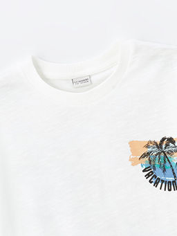 Rahat Kal?p Bisiklet Yaka K?sa Kollu Erkek ?ocuk Ti??rt - Waikiki фото 2