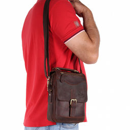 Сумка 35601Z d.brown Zinimsk