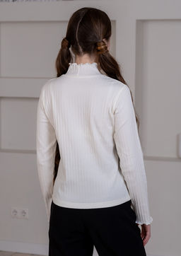 Виола, джемпер трикотажный ванильный/122-60-54 - Alolika фото 12