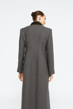 FITTED MANTECO WOOL COAT ZW COLLECTION LIMITED EDITION - Zara фото 5