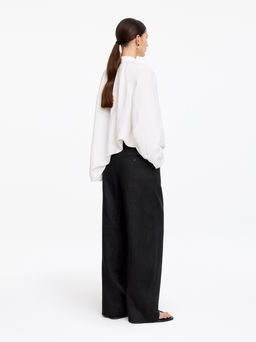 Pantalones de lino sastre - H&m фото 5