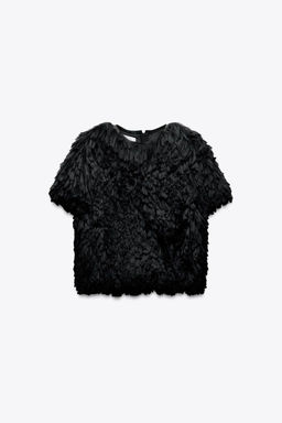LIMITED EDITION FAUX FUR TOP - Zara фото 2