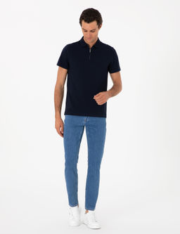 Lacivert Slim Fit Ti__rt - Cacharel фото 4