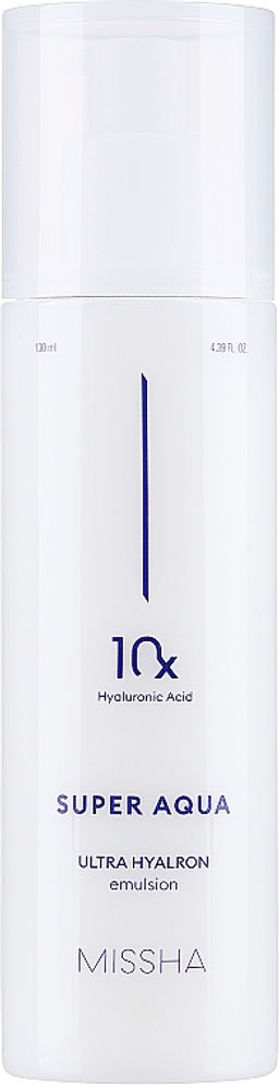 MSH Super Aqua Ultra Hyalron Emulsion, 130ml - Увлажняющая эмульсия с гиалуроновой кислотой