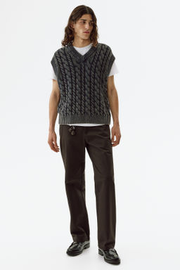 Su?ter sin mangas de algod?n Relaxed Fit - H&m фото 6