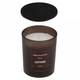 Свеча Incense д7см, h9см, ароматическая Cotton, в стеклянном стакане, время горения 32 часа (Россия)