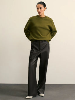 Джемпер с декоративной нашивкой / Zarina  фото 2