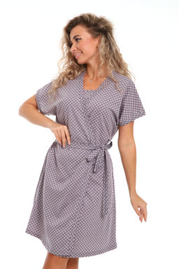 Пеньюар женский с сорочкой Флора 044