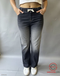 Джинсы с высокой посадой