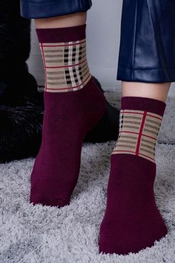 Цена за 6 пар. Носки Шотландия женские плюш - Berchelli фото 11