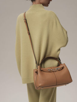 Сумка Ties DBR 31185 коричневый лист  фото 5