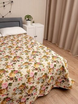 Весна роза 2146 - гобеленовое покрывало