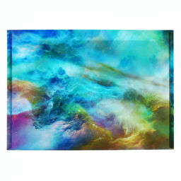 Папка-конверт Космос на кнопке А4, 350 мкр, 3D - Simaland фото 2