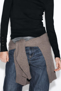 BASIC PLAIN KNIT JUMPER - Zara фото 13
