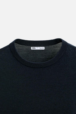 100% WOOL KNIT T-SHIRT - LIMITED EDITION - Zara фото 8