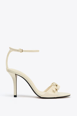 BOW HEELED SANDALS - Zara фото 11