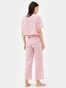 Комплект женский (футболка, бриджи) розовый с медведями - Mark formelle фото 3