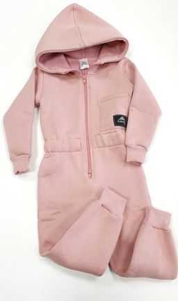 Футер 3х нитка С НАЧЕСОМ комбинезон с капюшоном - Knitka wear фото 4