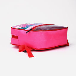 Рюкзак детский на молнии, 1 наружный карман, вставка МИКС, цвет розовый - Simaland фото 4