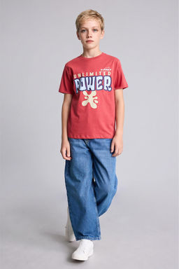 Overshirt Fit Bask_l_ Ti__rt Erkek _ocuk - Defacto фото 2