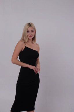 Платье облегающее чёрное - Martichelli фото 9