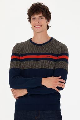 U. S. Polo Assn / Мужской темно-синий свитер - U.s. polo assn фото 17