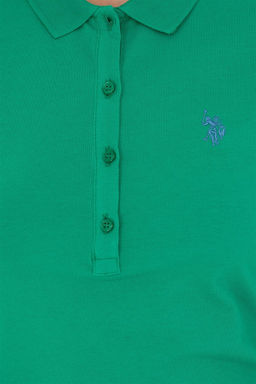 Женская зеленая футболка - U.s. polo assn фото 7