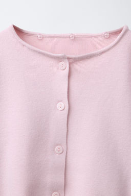CARDINGAN WITH DETACHABLE FAUX FUR COLLAR - Zara фото 5