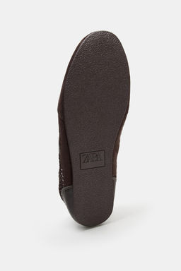 ZAPATILLA REJILLA / Marr?n - Zara фото 8