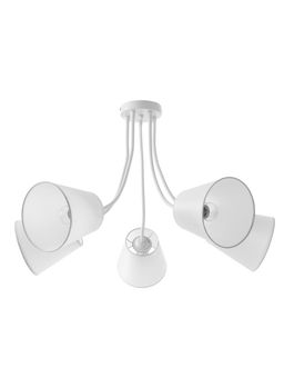 Светильник потолочный 10119/5, 5хE27, 60 Вт, белый