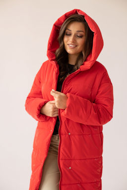 Куртка женская зимняя 23610 (red) - Kankan фото 3