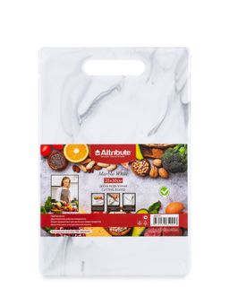 Доска разделочная MARBLE White 36.5х27.5см
