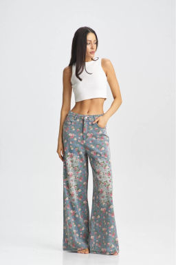 Джинсы Floral Blue - Erist store фото 12