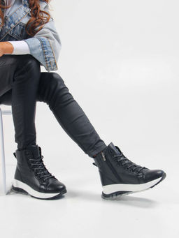 Ботинки 311.AVATARbl. Черный макс/Байка