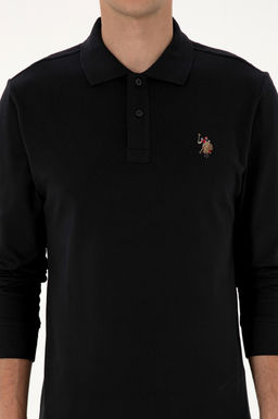 Erkek Siyah Basic Sweatshirt Sepette S_rpriz _ndirim - U.s. polo assn фото 6