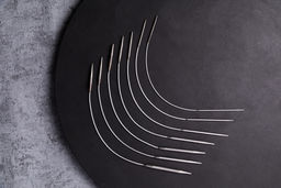 Спицы GAMMA круговые MNF сталь d 5.0 мм 25 см 1 шт с металлической леской фото 6