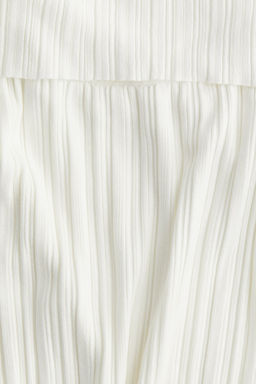 MAMA Vestido off-the-shoulder en punto de canale - H&m фото 5