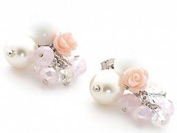 Серьги PR2894 св.розовый