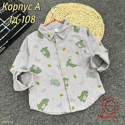 Рубашка для мальчика с рисунком
