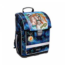 Ученический ранец с пластиковым дном ErichKrause® ErgoLine® 16L Magic Lunapark