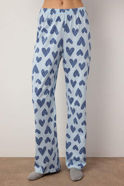 Trendyolmilla Pembe %100 Pamuklu Leopar Kalpli Orme Pijama Tak?m? THMAW25PT00142  фото 10