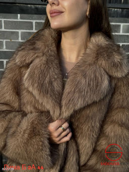 Шуба женская из искусственного меха