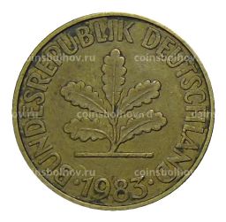 10 пфеннигов 1983 года F Германия