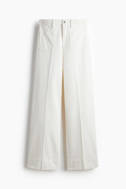 Wide High Jeans